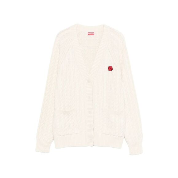 Kenzo Neutrals Knitwear - Cardigans Women